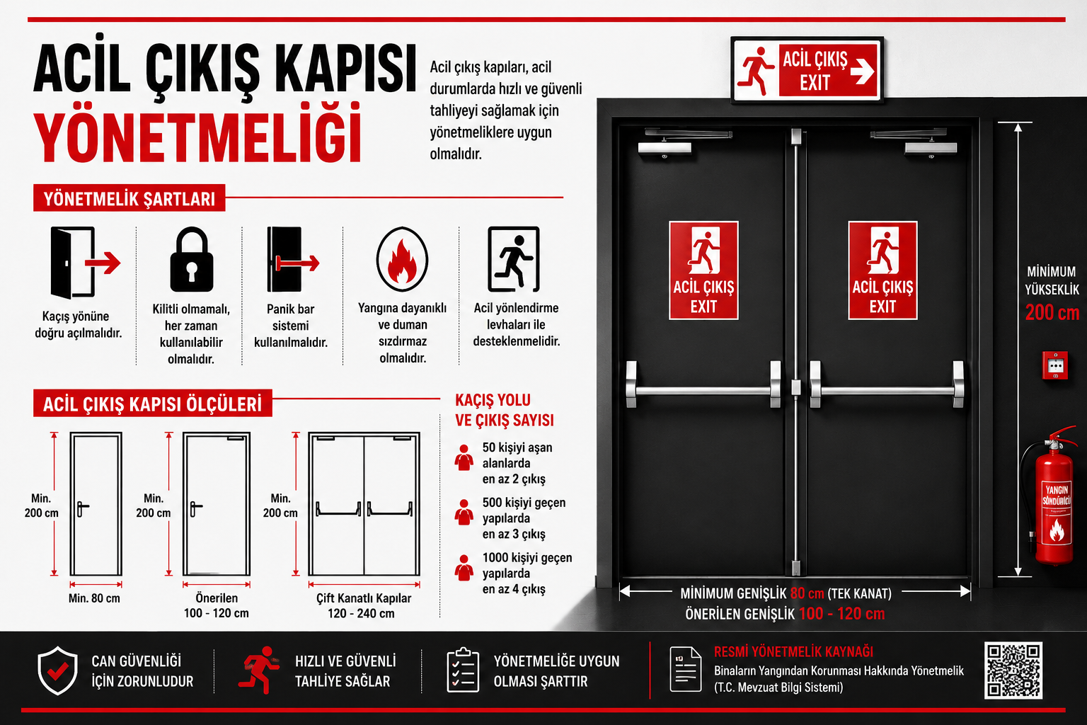 Acil Çıkış Kapısı Yönetmeliği